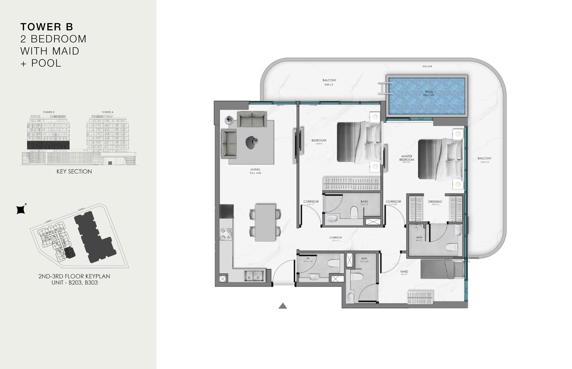 Unit-B 203-B 303 (2nd-3rd Floor)