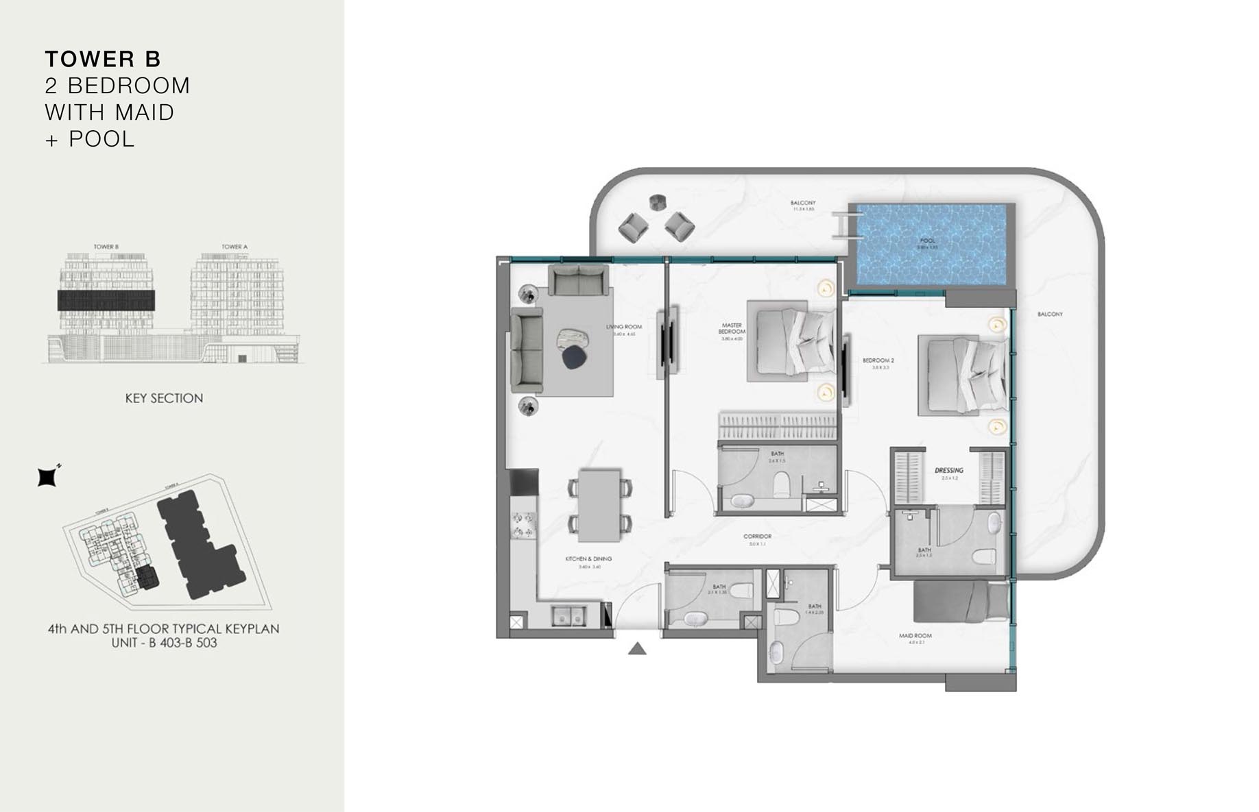 Unit-B 403-B 503 (4th-5th Floor)