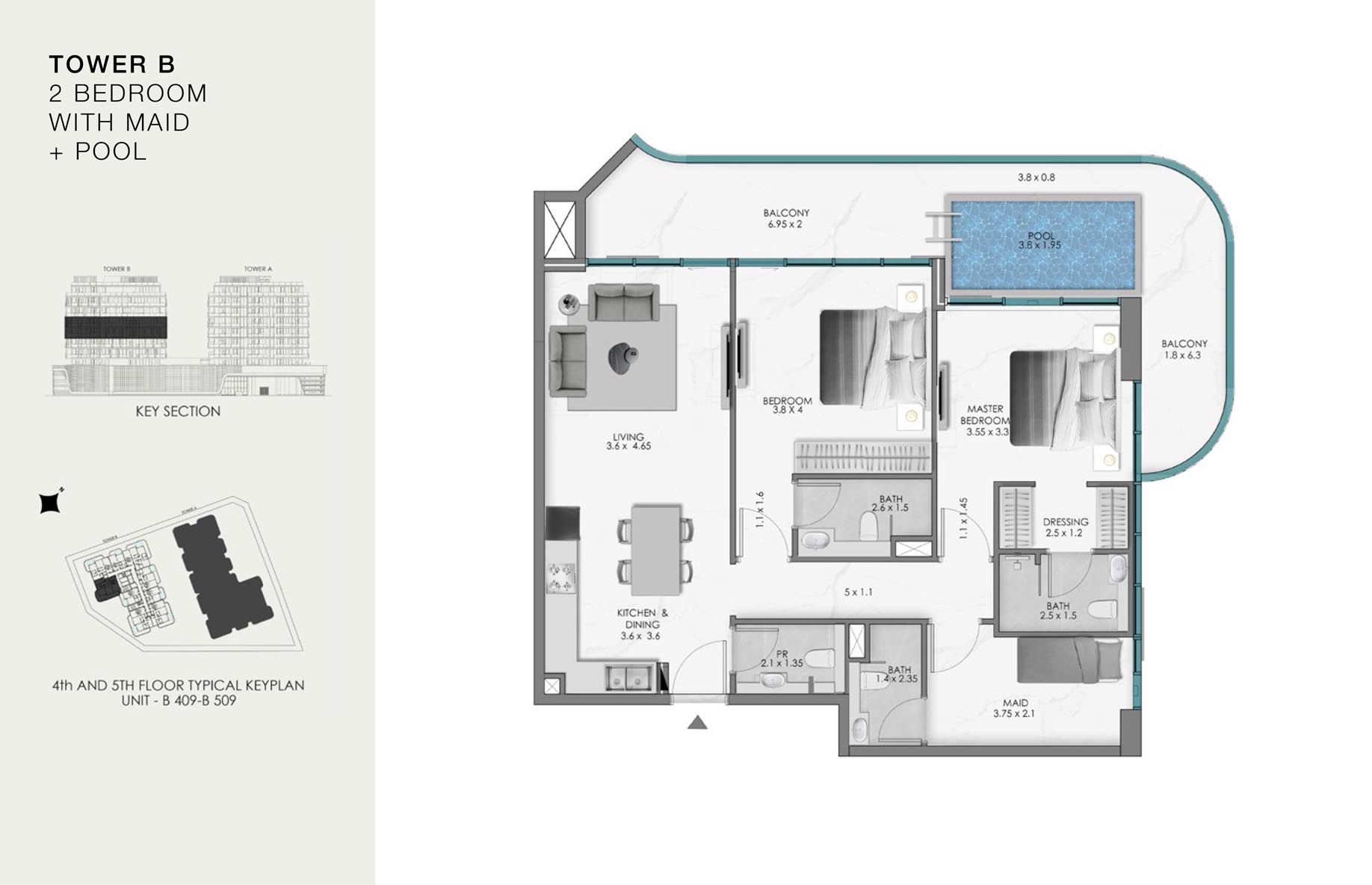 Unit-B 409-B 509 (4th-5th Floor)