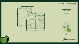 2 BHK Luxe, Unit 03