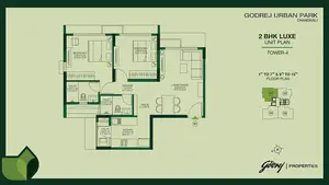 2 BHK Luxe, Unit 01