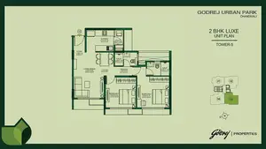 2 BHK Luxe, Unit 03