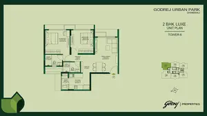 2 BHK Luxe, Unit 01
