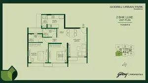 2 BHK Luxe, Unit 06
