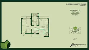 1 BHK Luxe, Unit 02