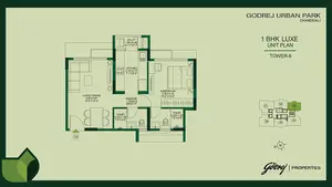 1 BHK Luxe, Unit 03