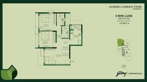 2 BHK Luxe, Unit 01