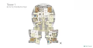 Tower 1 - 6,7 & 13,14 & 20,21st Floor