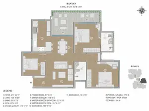 Banyan, B G05 to B 1205