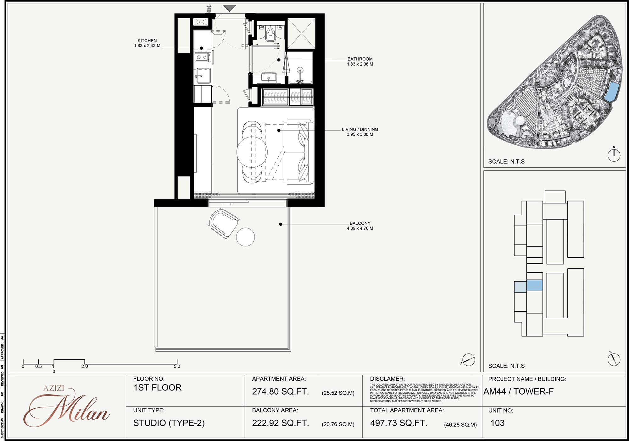1st Floor Unit 103 (Type-2)