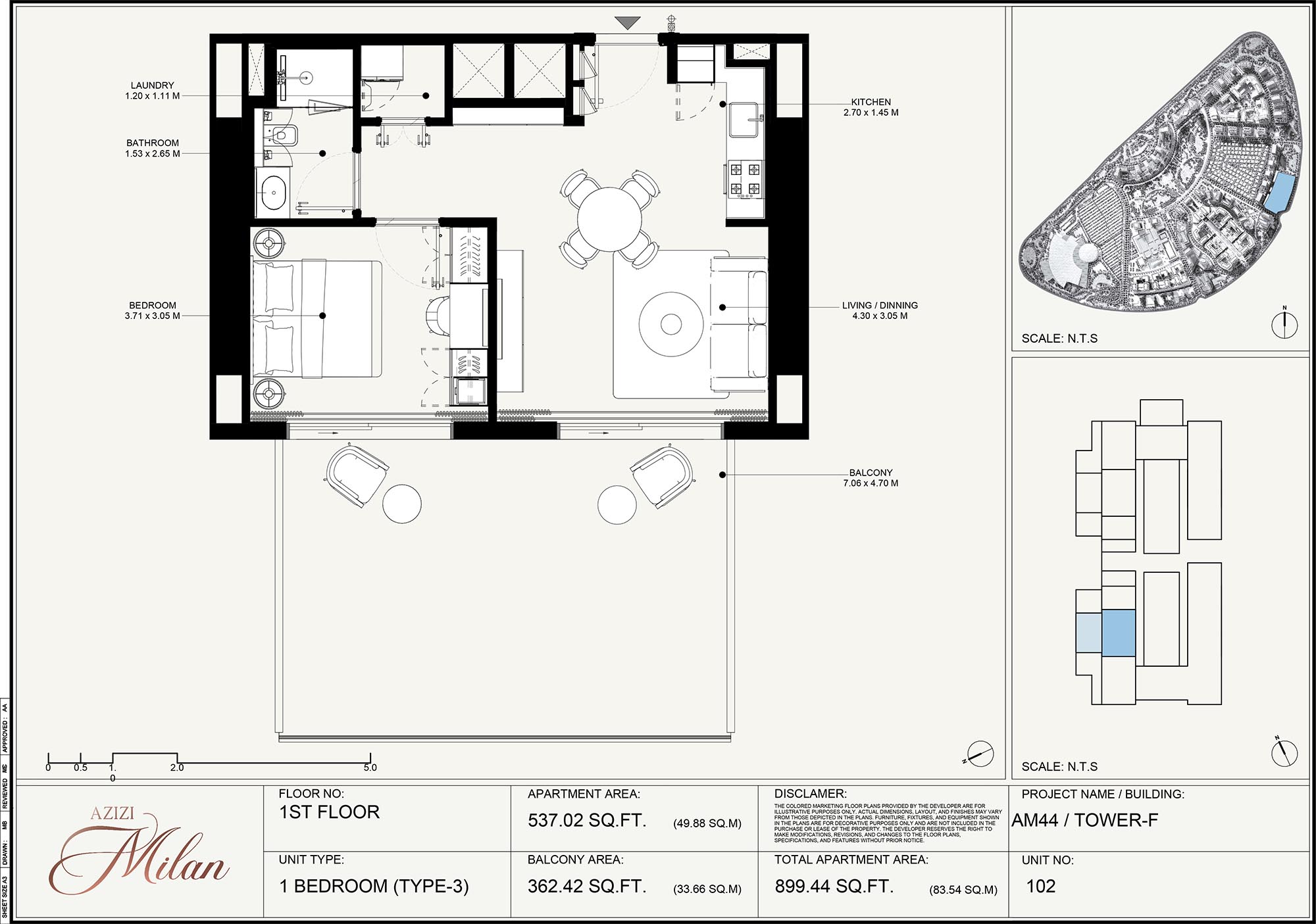 1st Floor Unit 102 (Type-2)