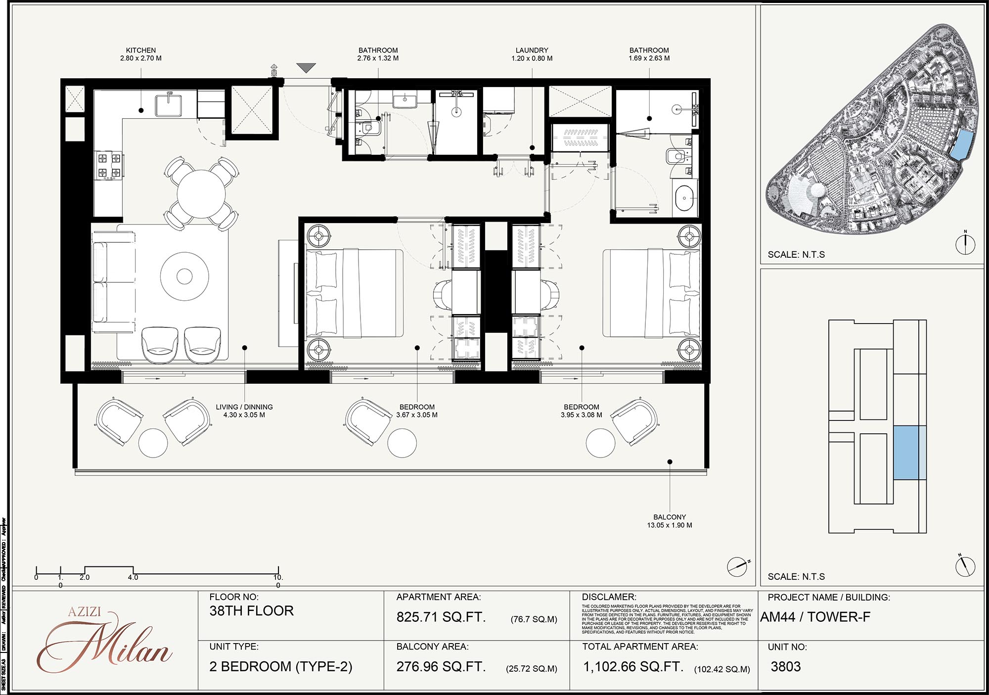 38th Floor Unit 3803 (Type-2)