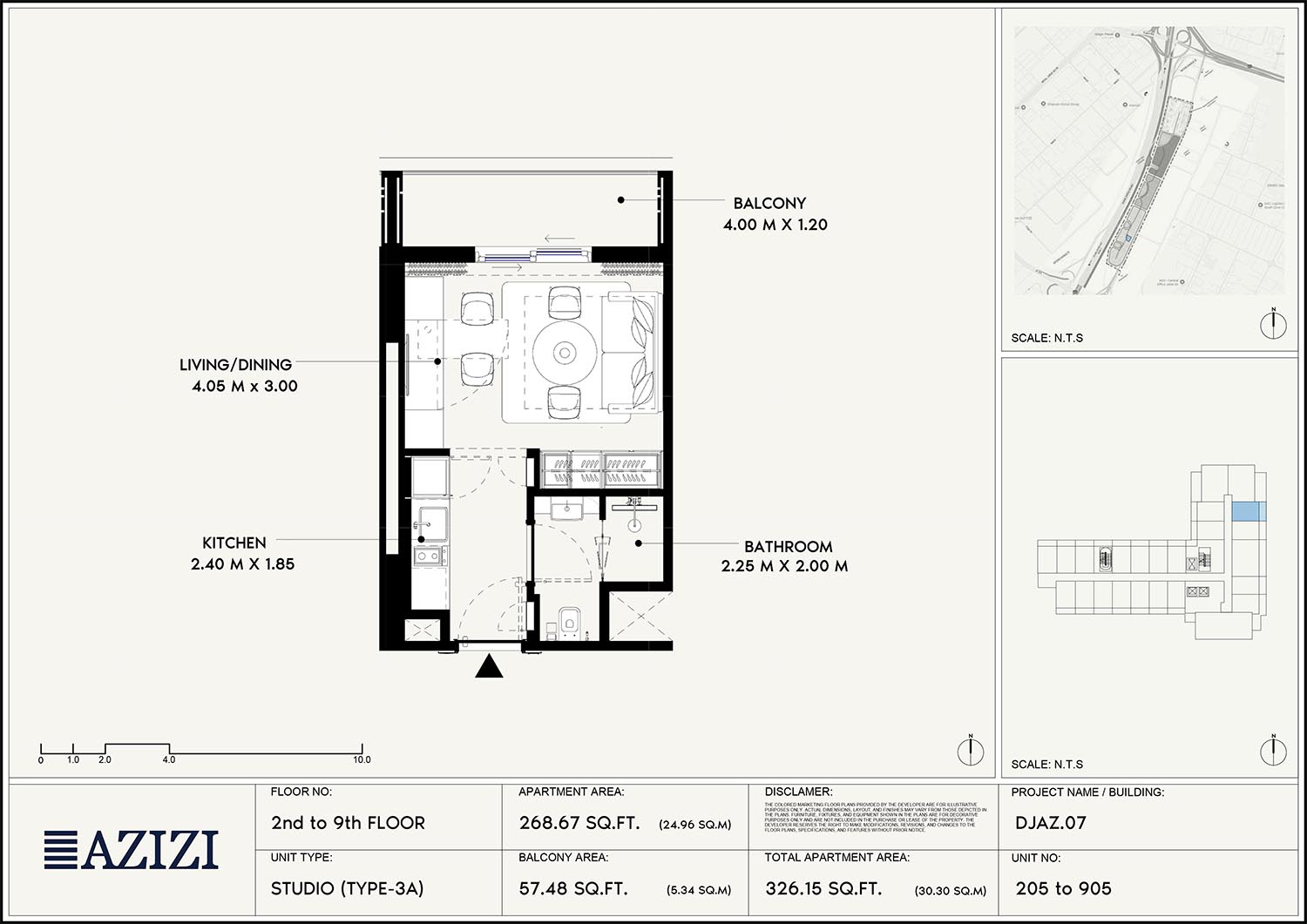 Unit 205 To 905 (Type-3A)