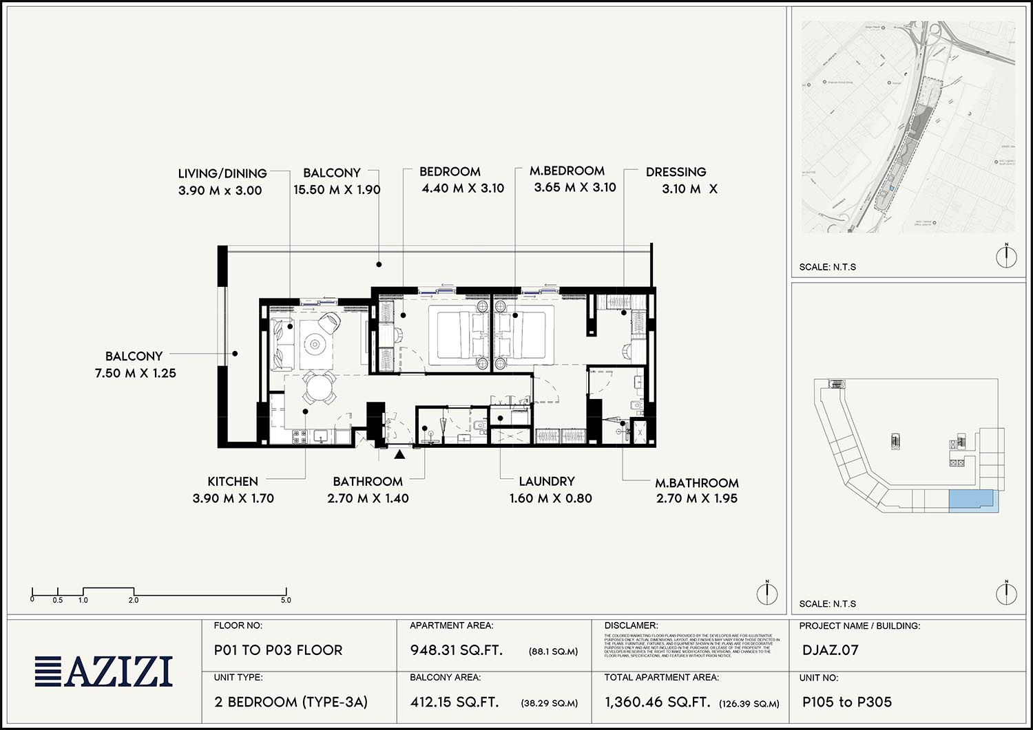 Unit P105 To P305 (Type-3A)