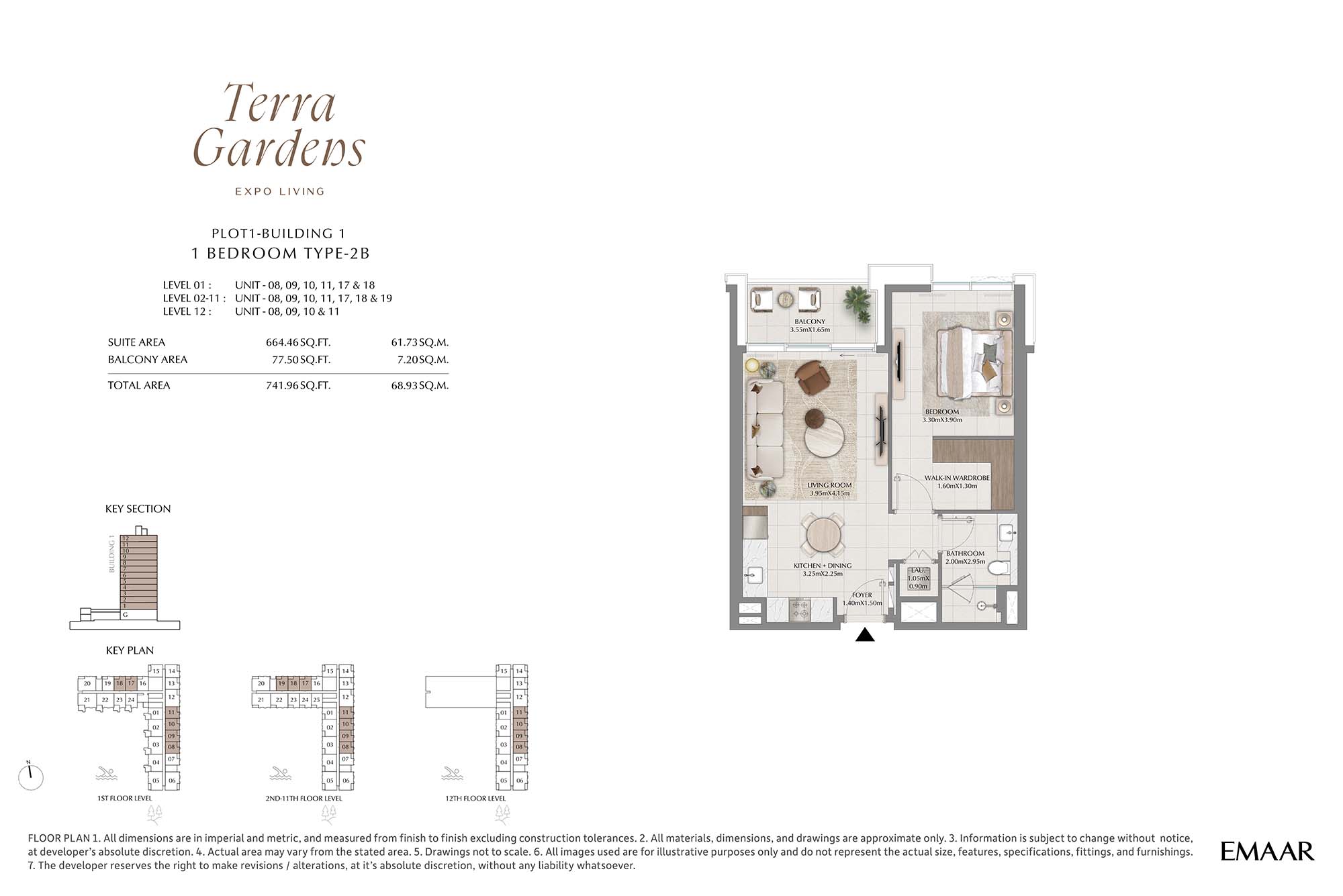 1st-12th Level Unit-08-19 (Type-2B)