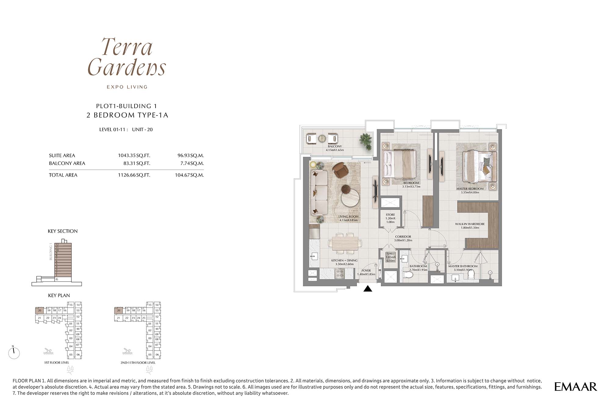 1st-11th Level Unit-20 (Type-1A)