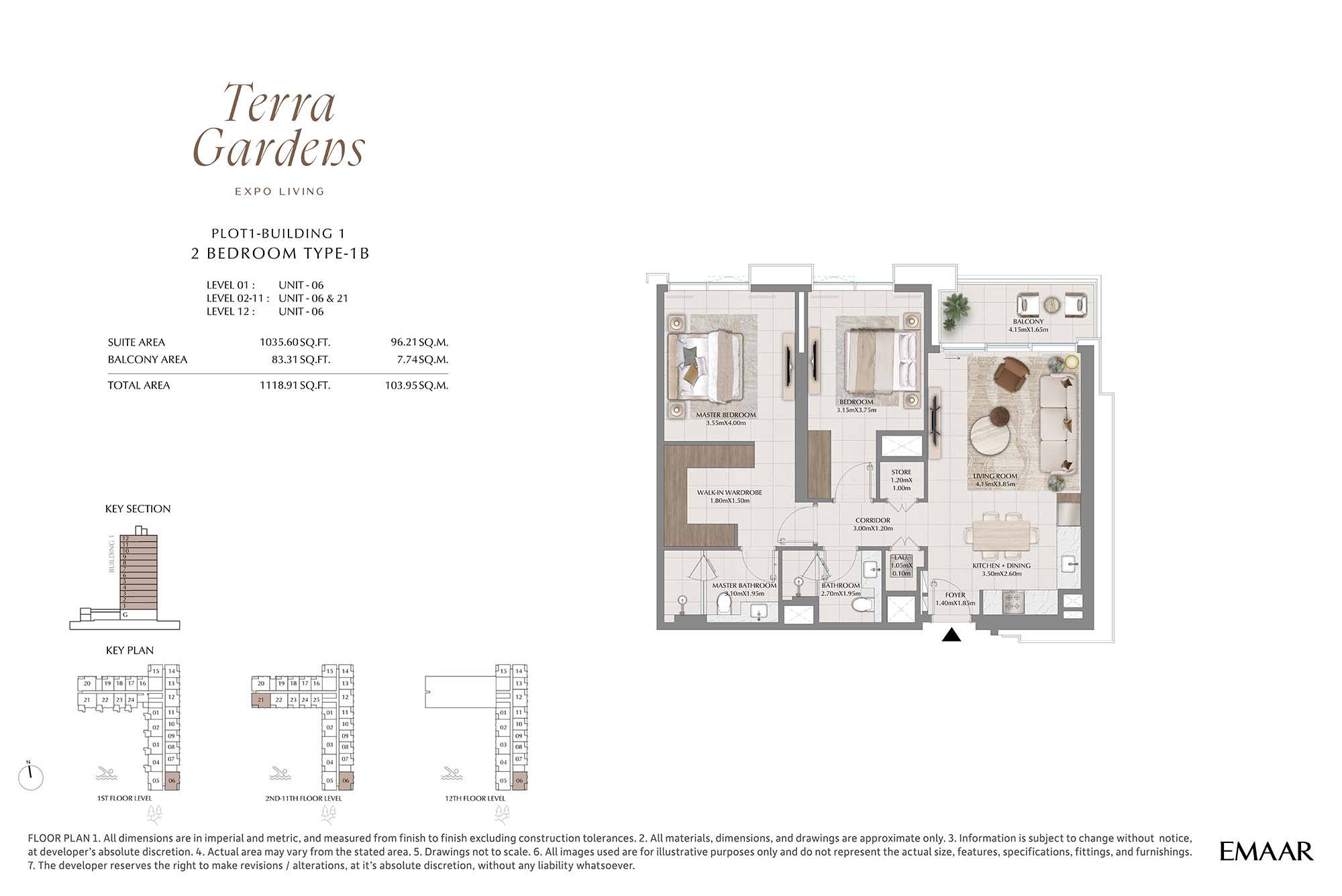 1st-12th Level Unit-06 & 21 (Type-1B)