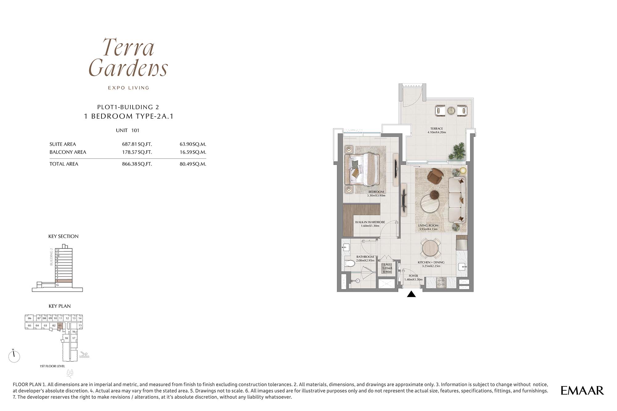 1st Level Unit 101 (Type-2A 1)