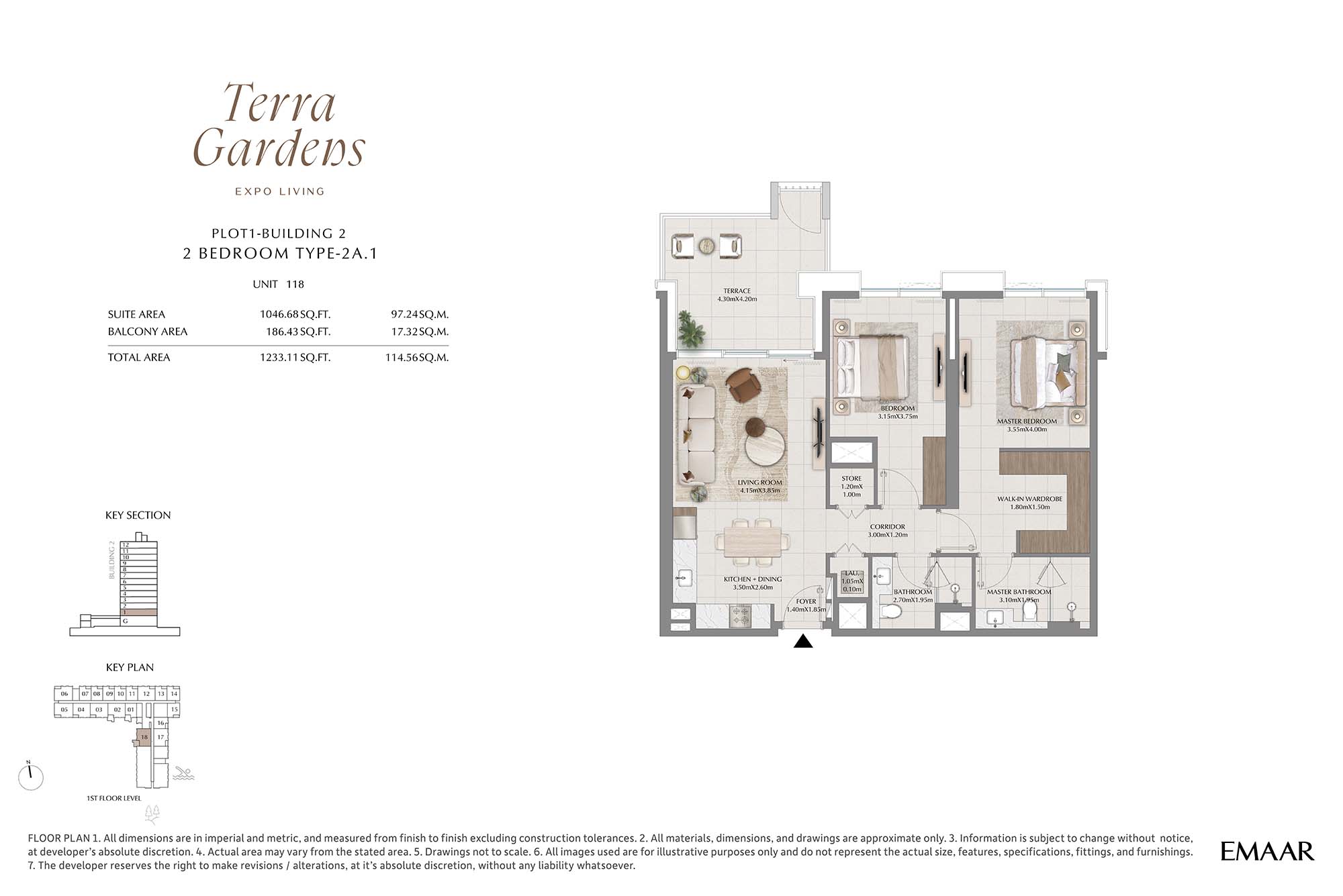 1st Level Unit 118 (Type-2A 1)