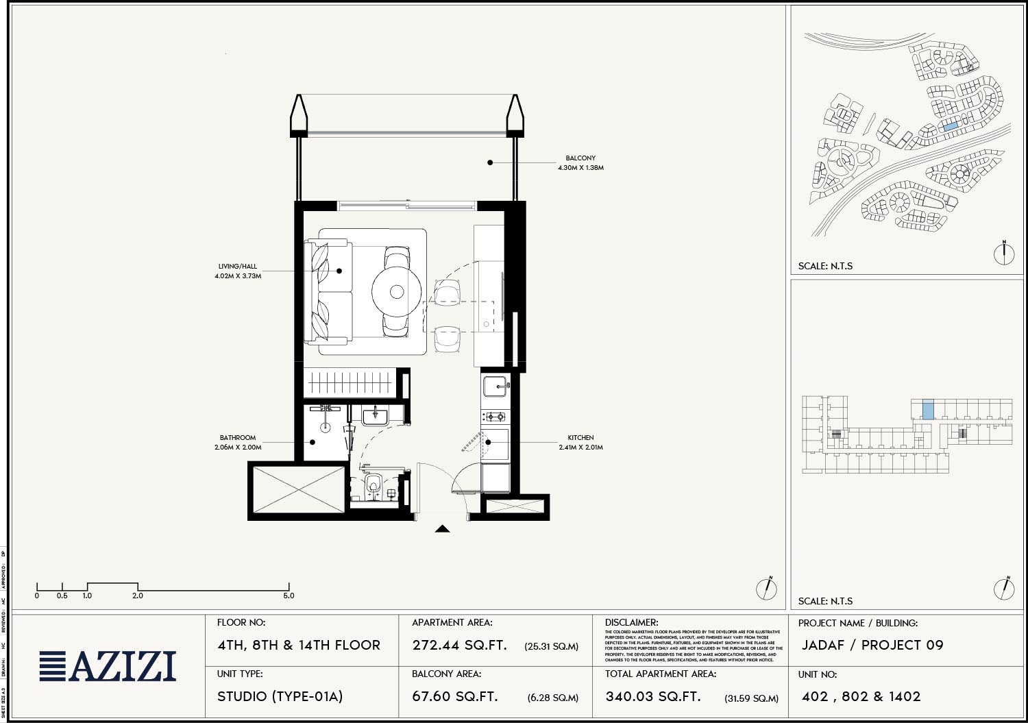 Unit 402-1402 (Type-01A)