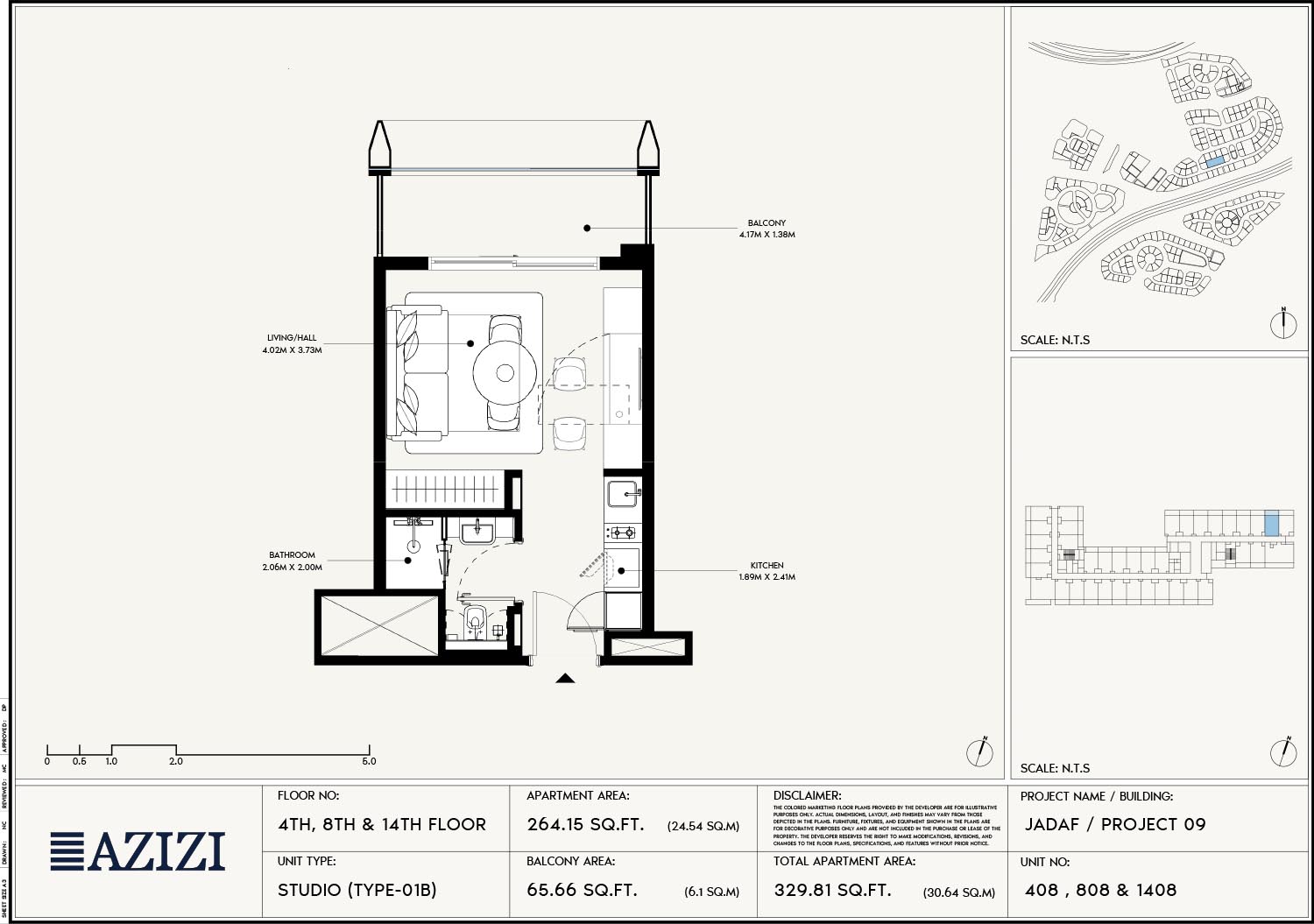 Unit 408-1408 (Type-01B)