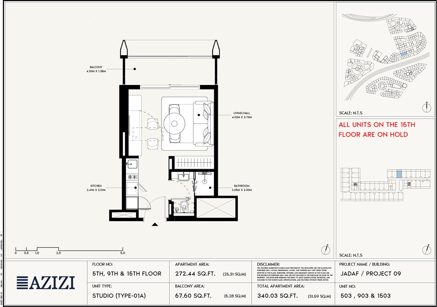 Unit 503-1503 (Type-01A)
