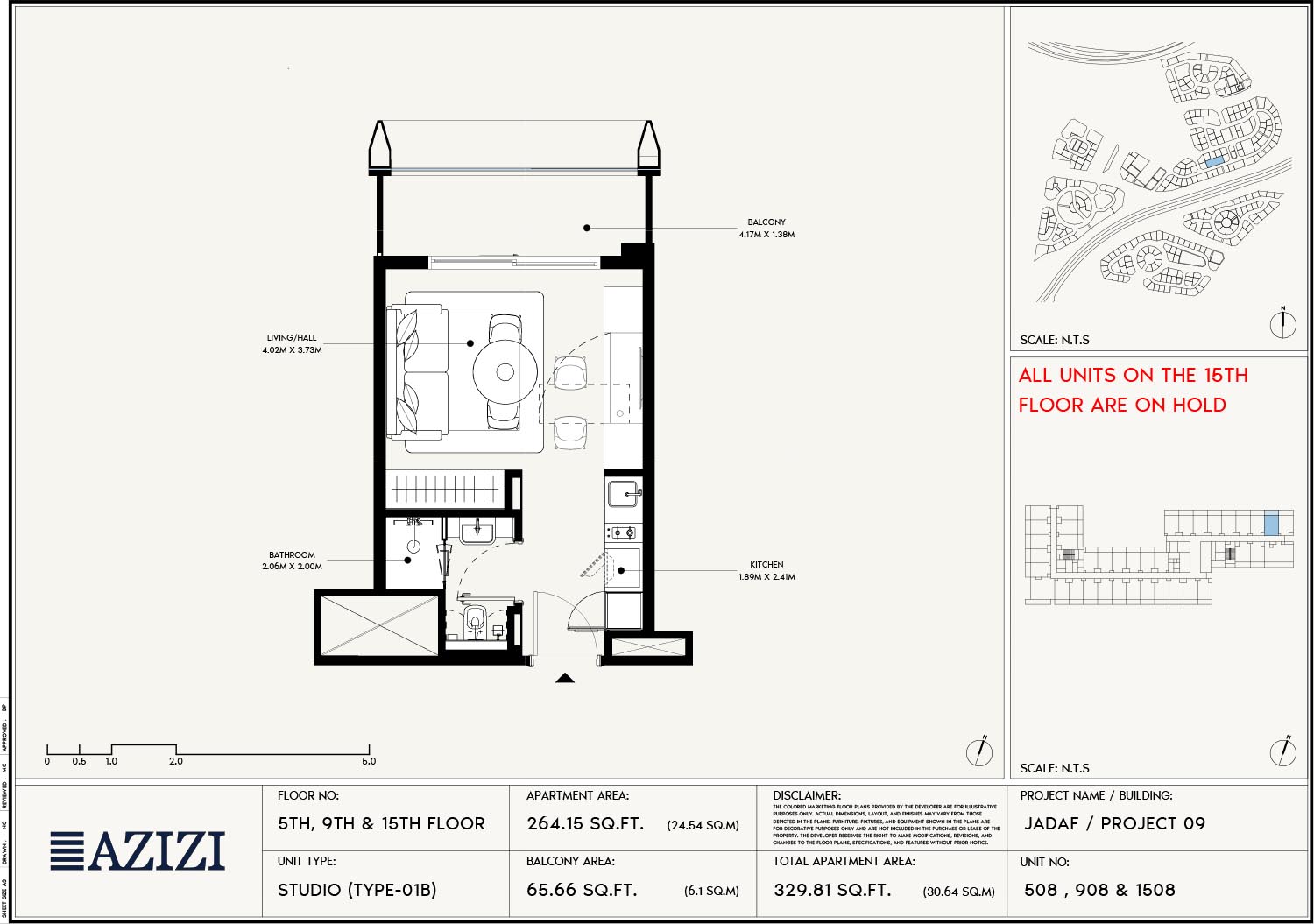 Unit 508-1508 (Type-01B)