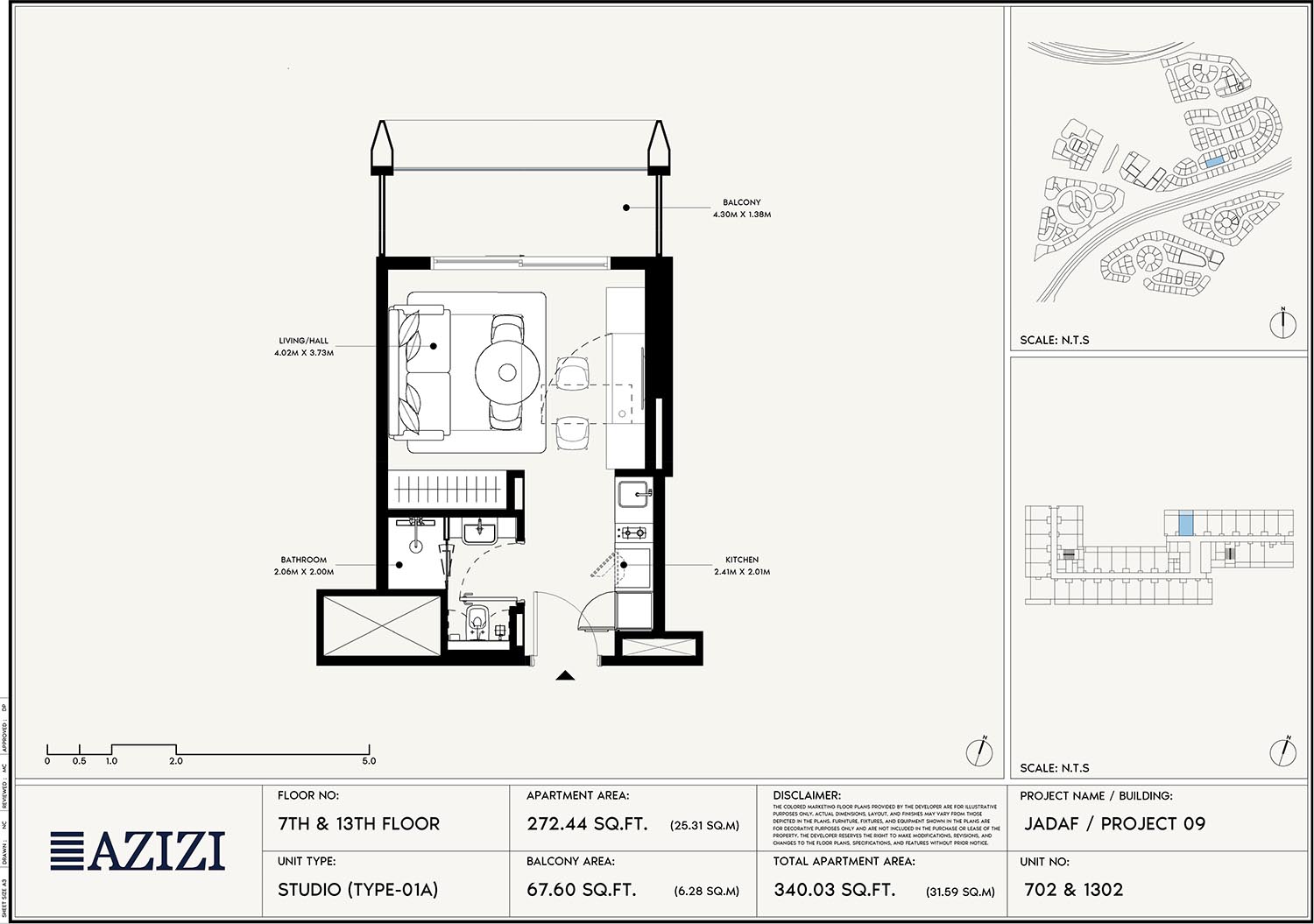 Unit 702 & 1302 (Type-01A)