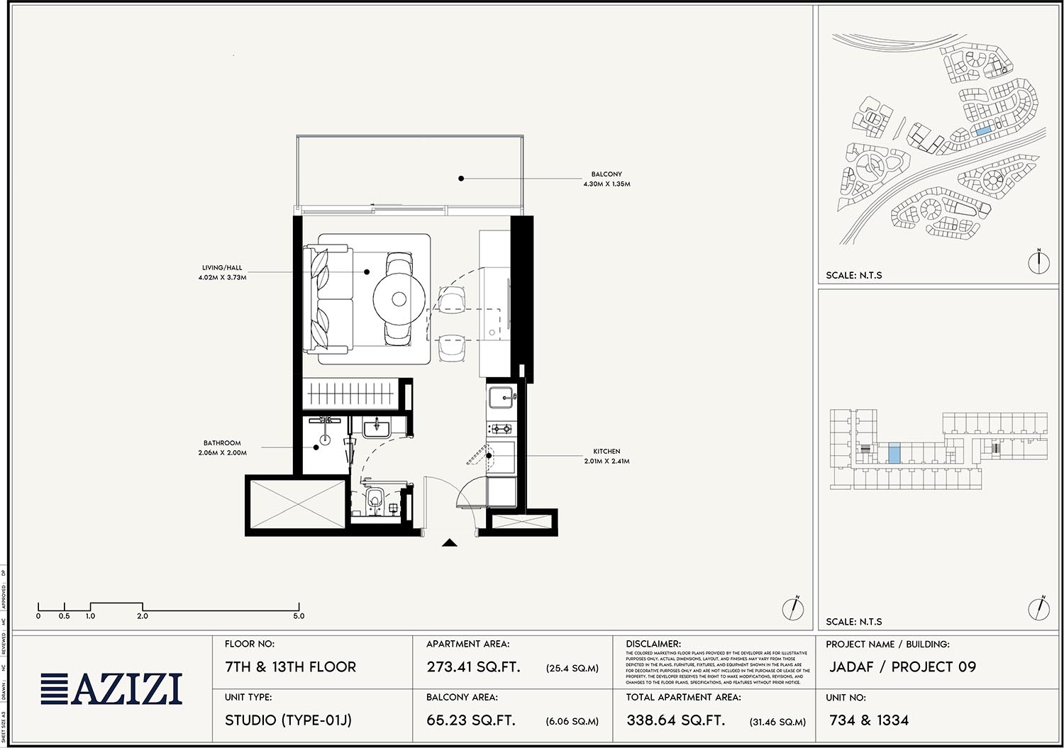 Unit 734 & 1334 (Type-01J)