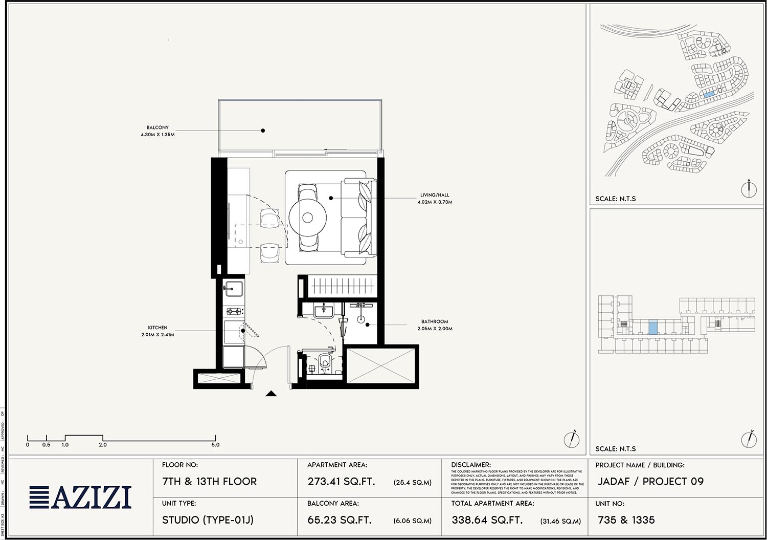 Unit 735 & 1335 (Type-01J)