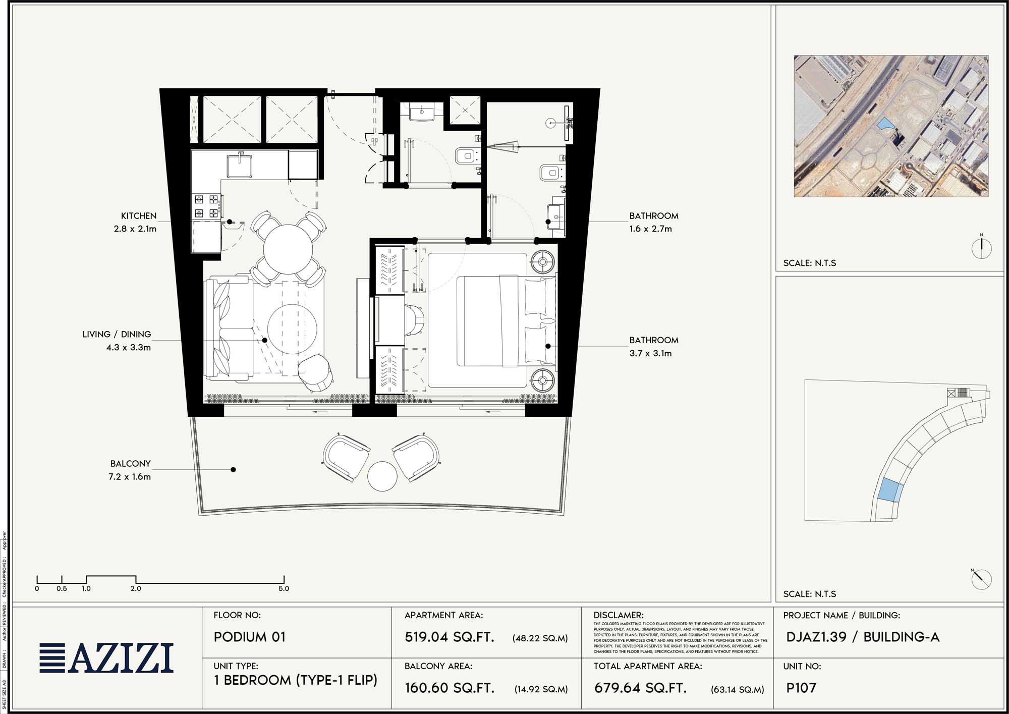 Podium 01 (Unit P107 - Type 1 Flip)