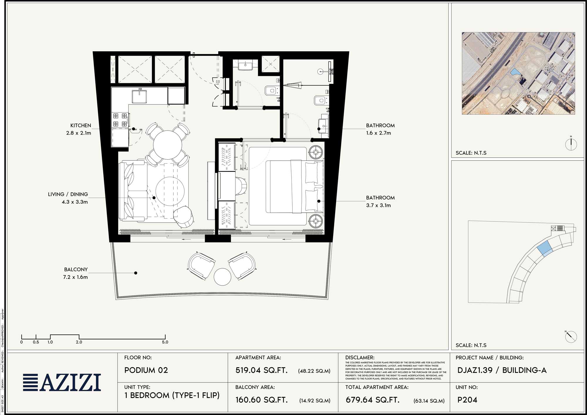 Podium 02 (Unit P204 - Type 1 Flip)