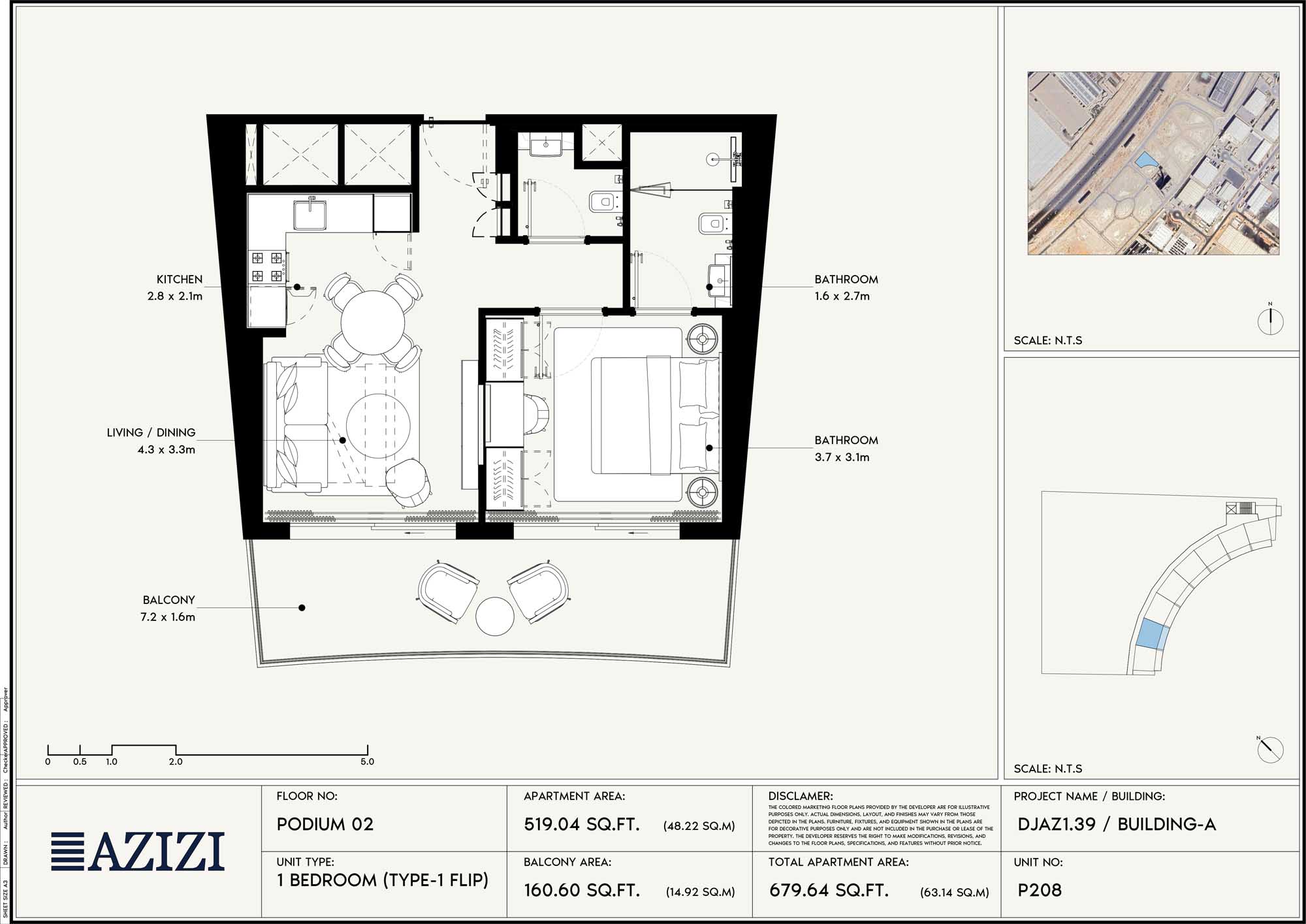Podium 02 (Unit P208 - Type 1 Flip)