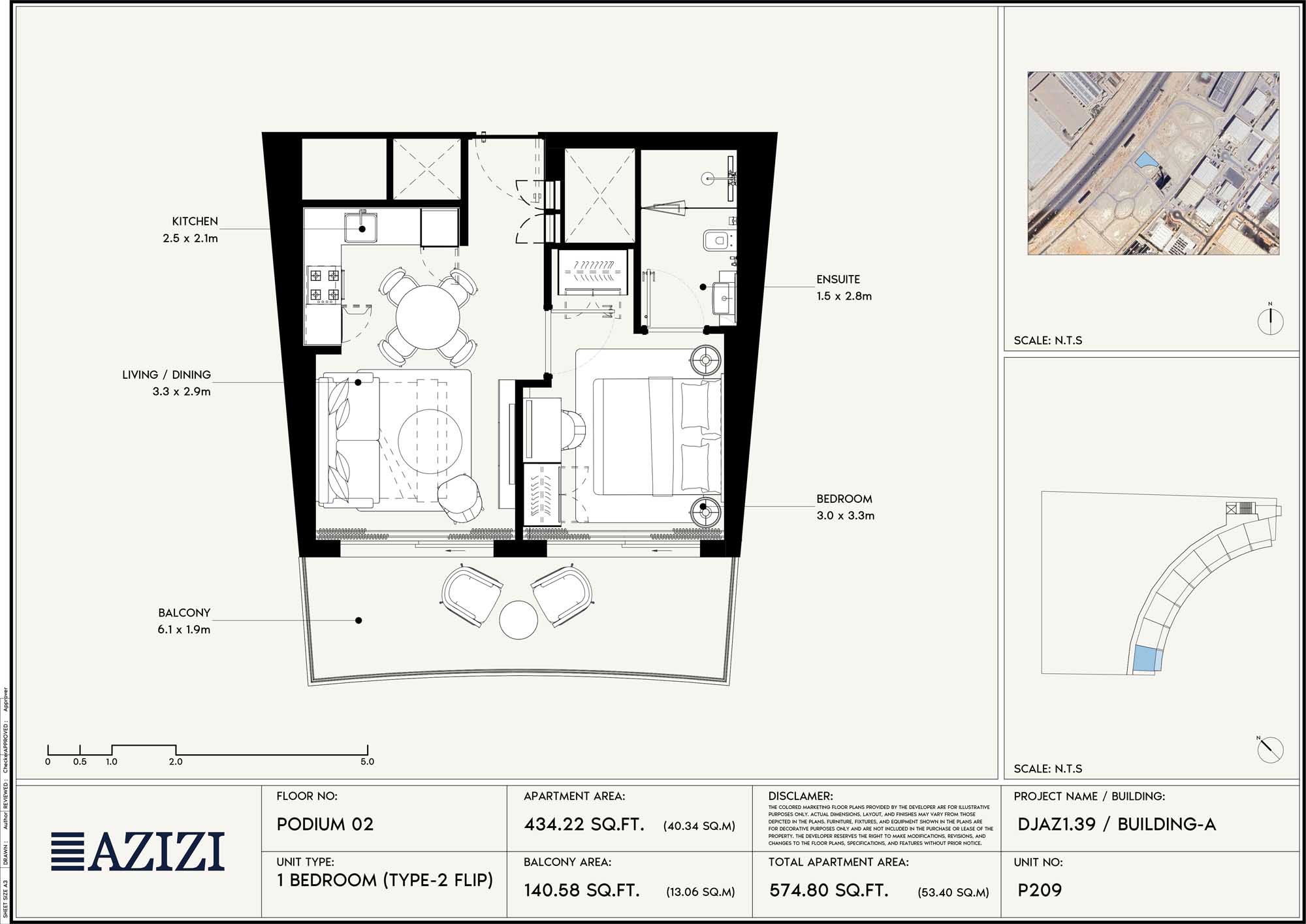 Podium 02 (Unit P209 - Type 1 Flip)