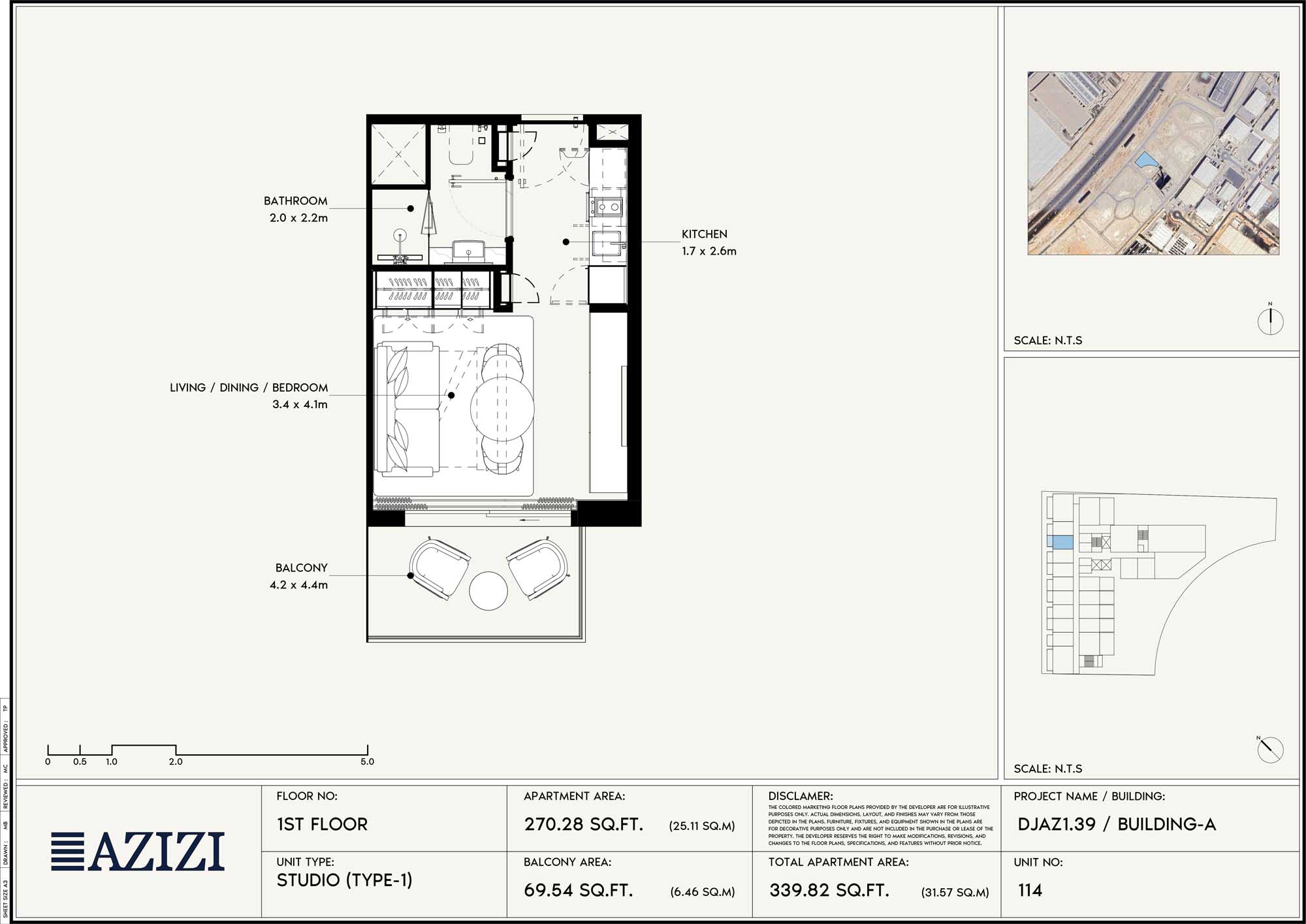 1st Floor (Unit 114 - Type 1)