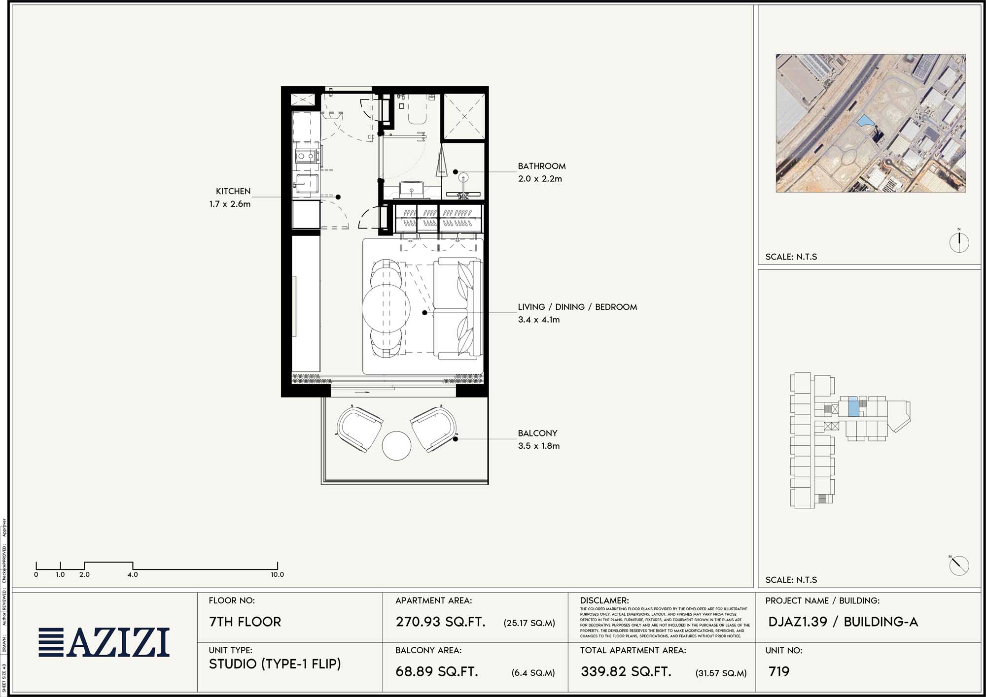 7th Floor (Unit 719 - Type 1 Flip)