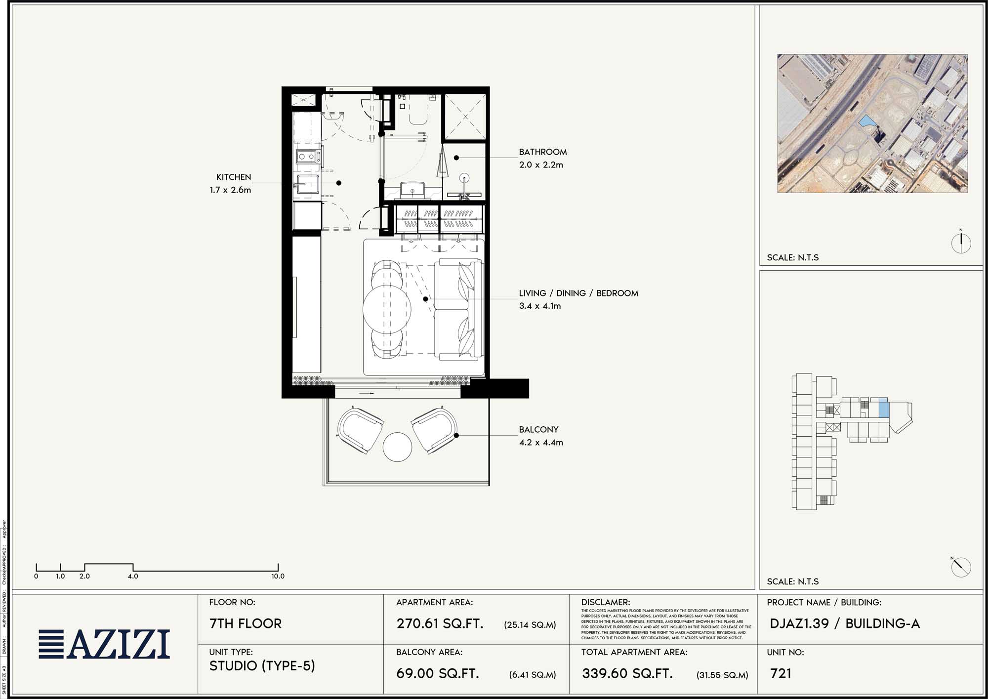 7th Floor (Unit 721 - Type 5)