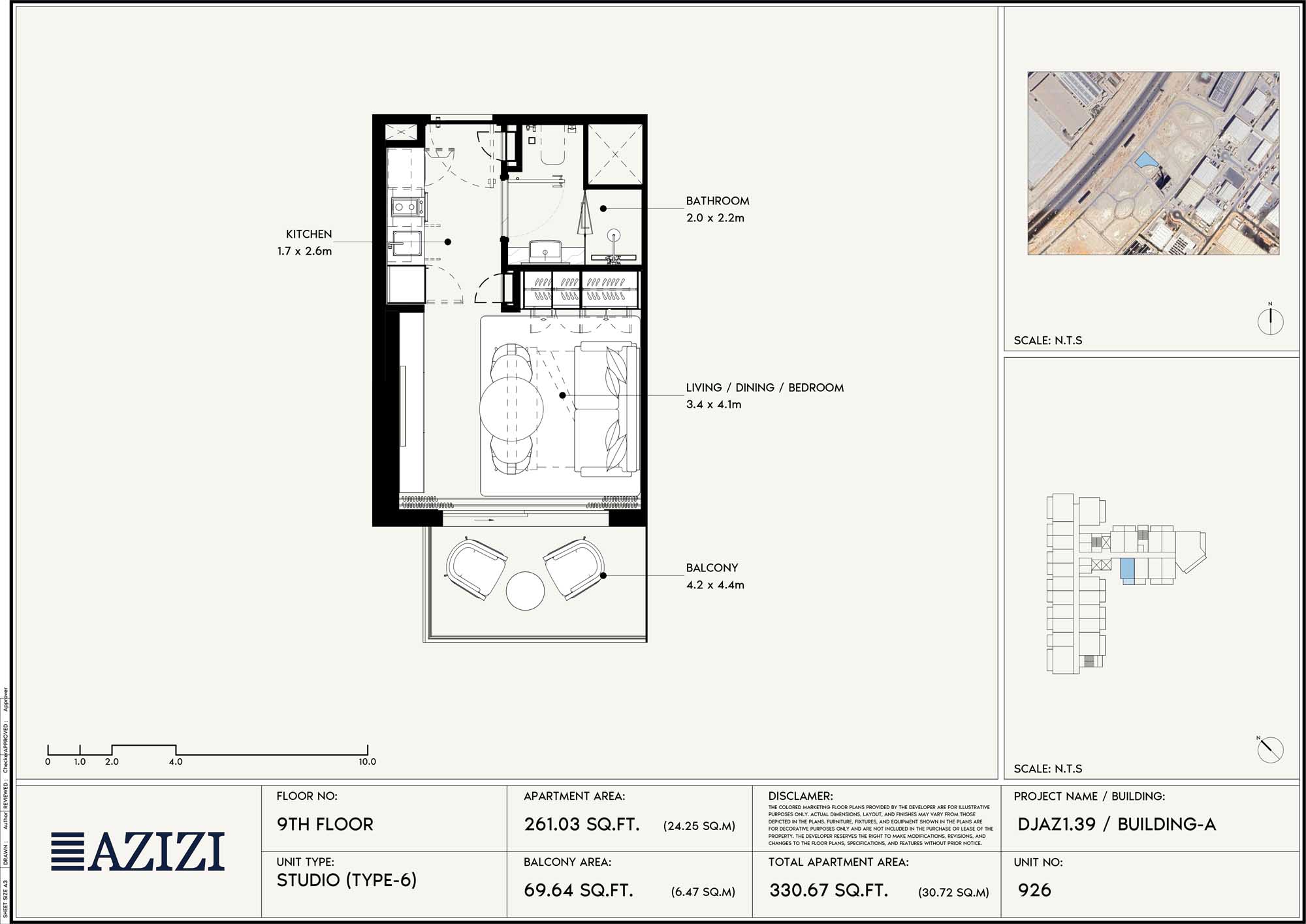 9th Floor (Unit 926 - Type 6)
