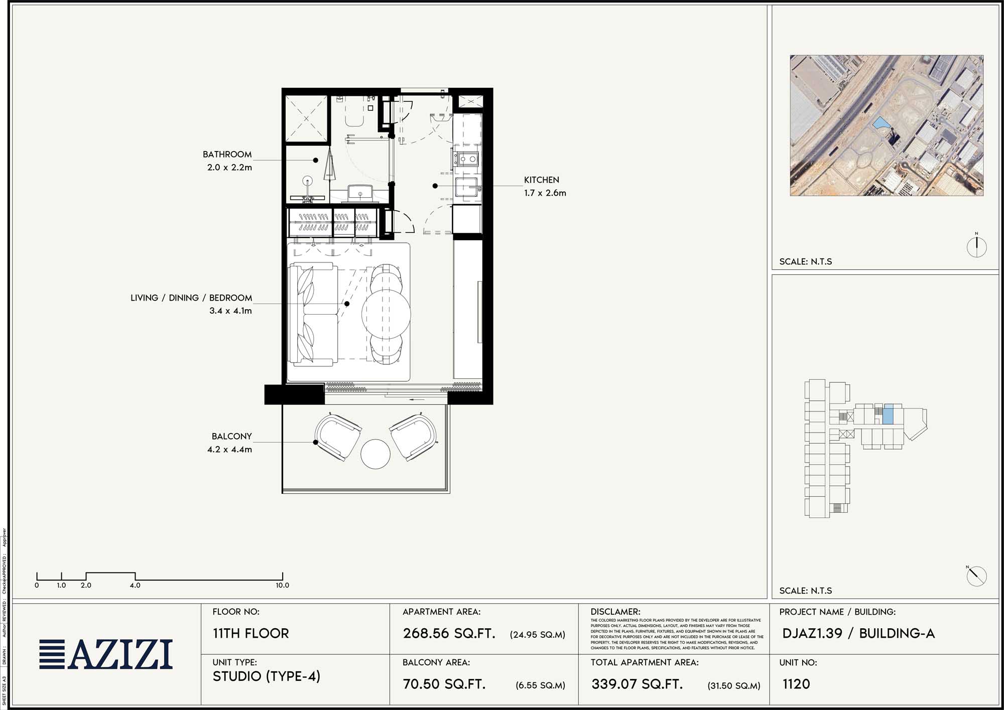 11th Floor (Unit 1120 - Type 4)