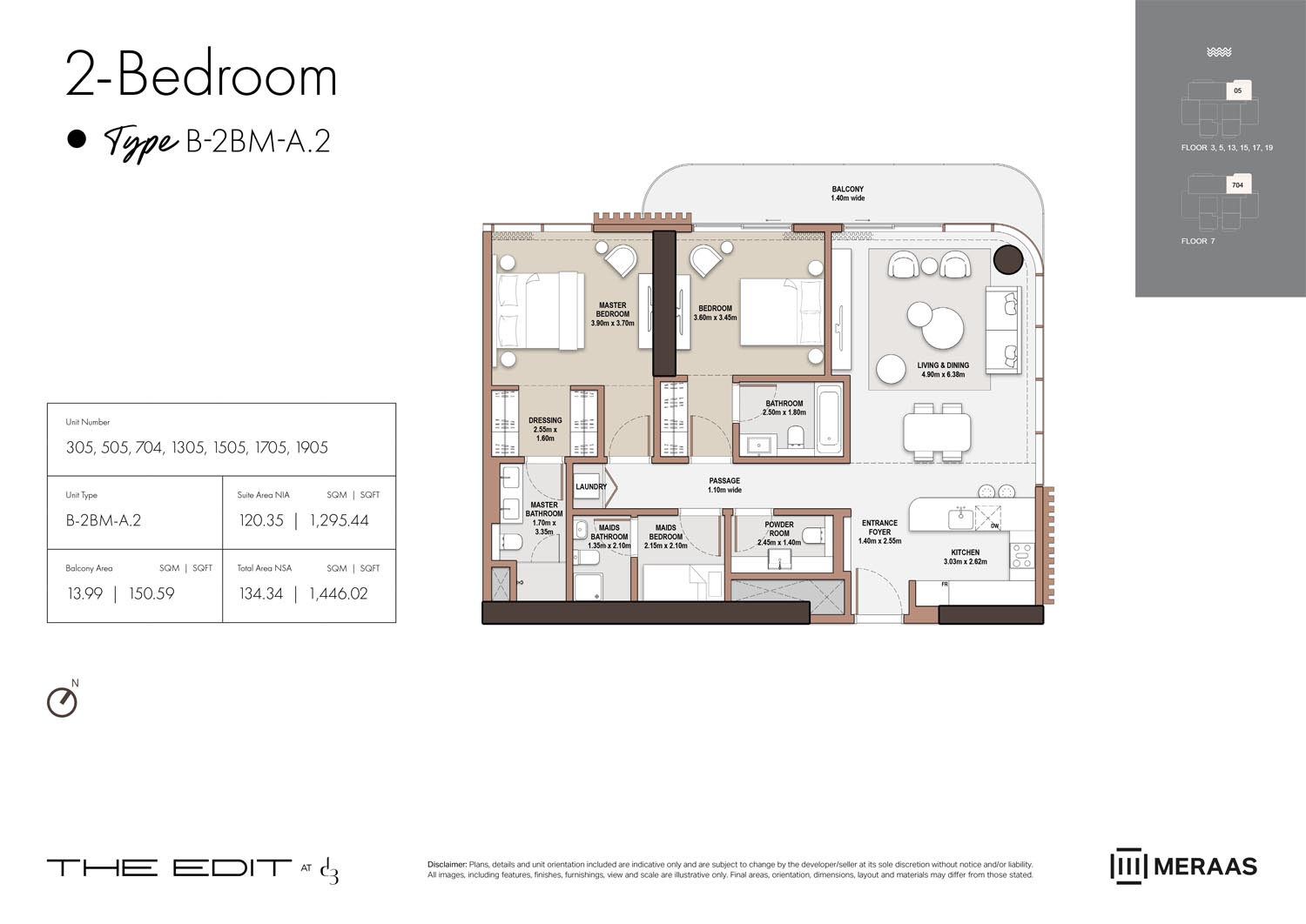 03rd-19th Floor (Type B-2BM-A.2)