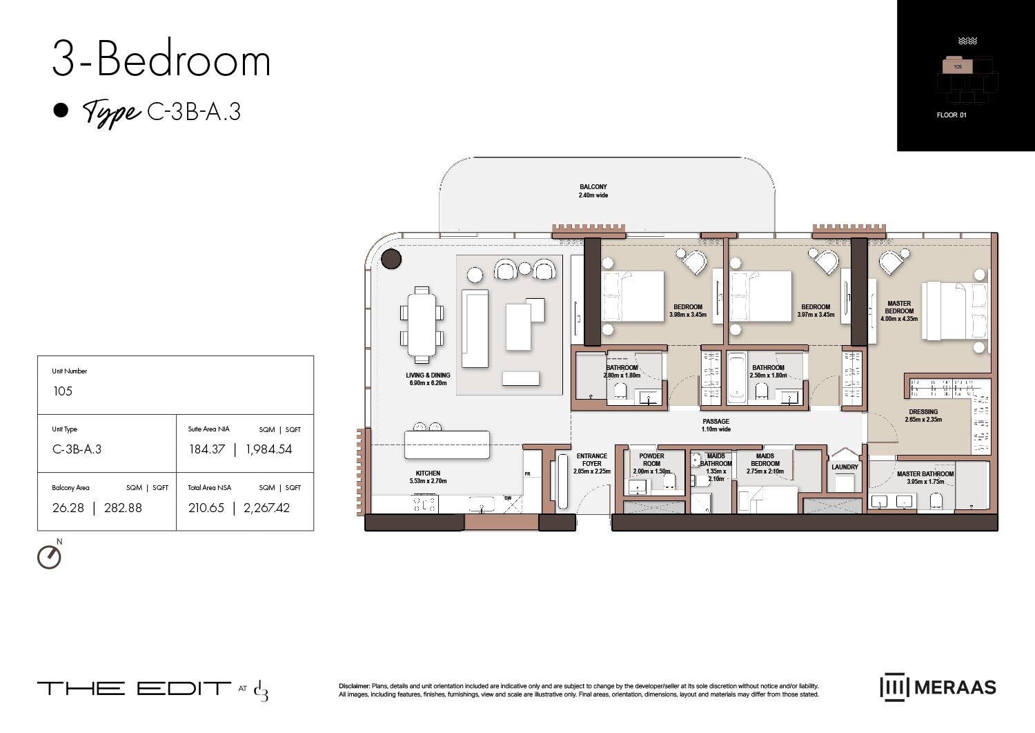 01st Floor (Type C-3B-A.3)