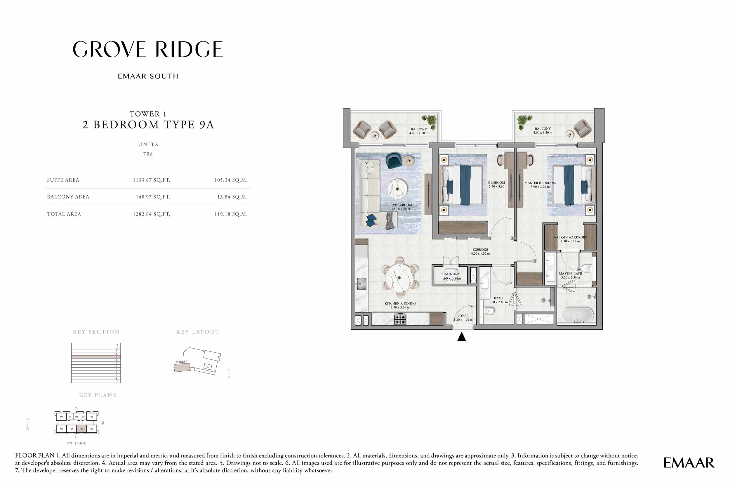 7th Floor (Type 9-Unit-708)