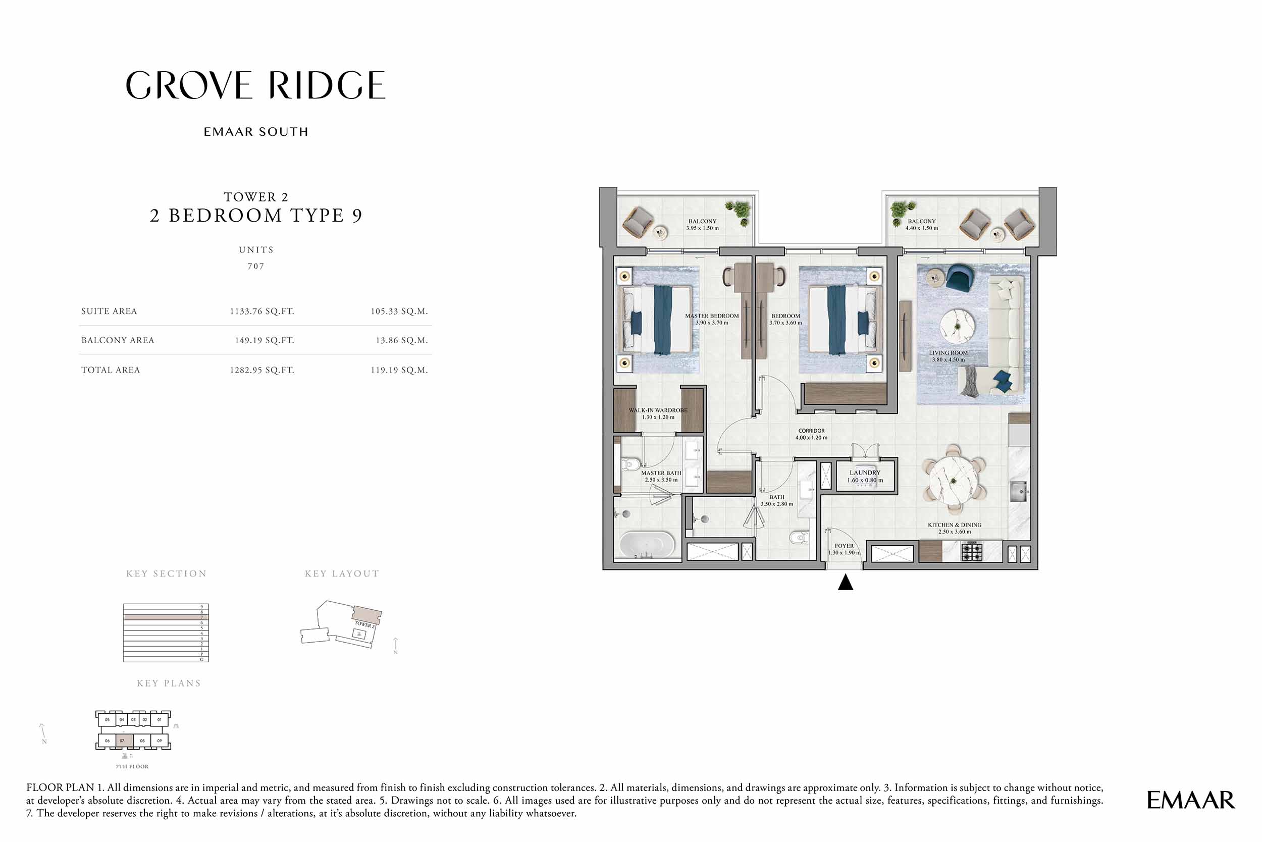 7th Floor (Type 9-Unit 707)