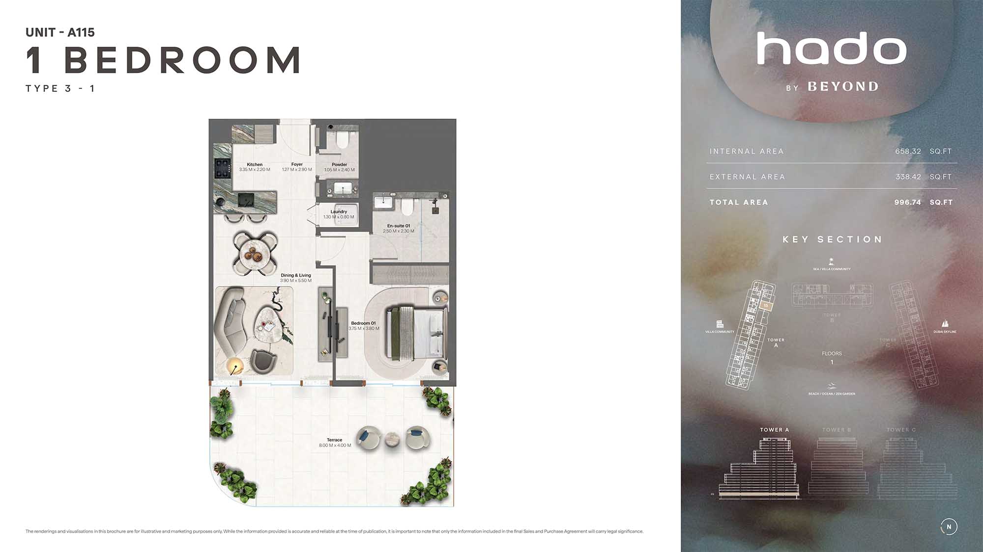 1st Floor (Type 3-1 Unit A115)