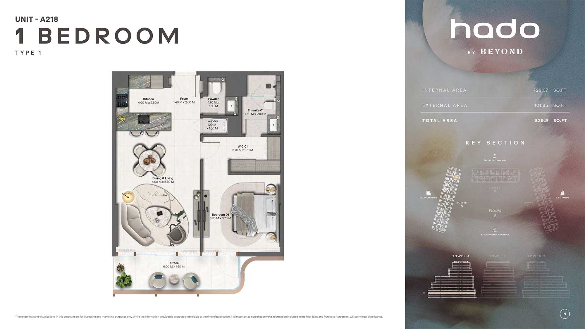 2nd Floor (Type 1 Unit A218)