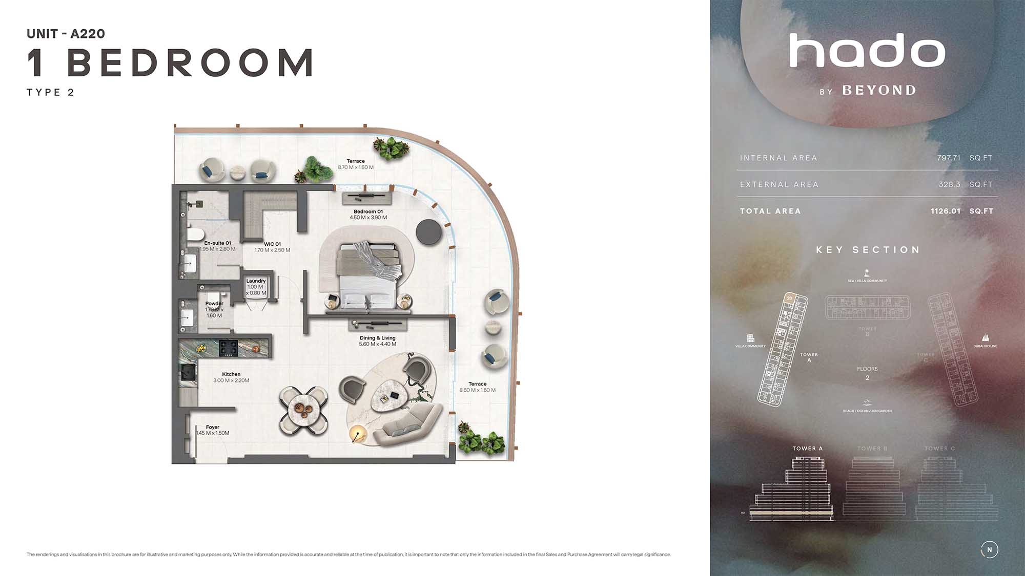 2nd Floor (Type 2 Unit A220)