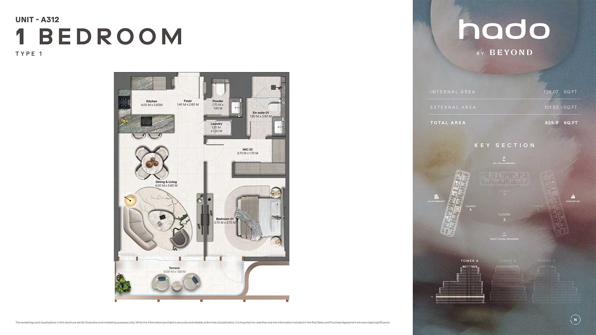 3rd Floor (Type 1 Unit A312)