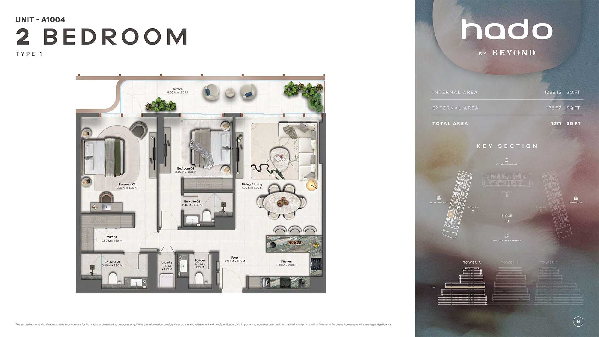 10th Floor (Type 1 Unit A1004)