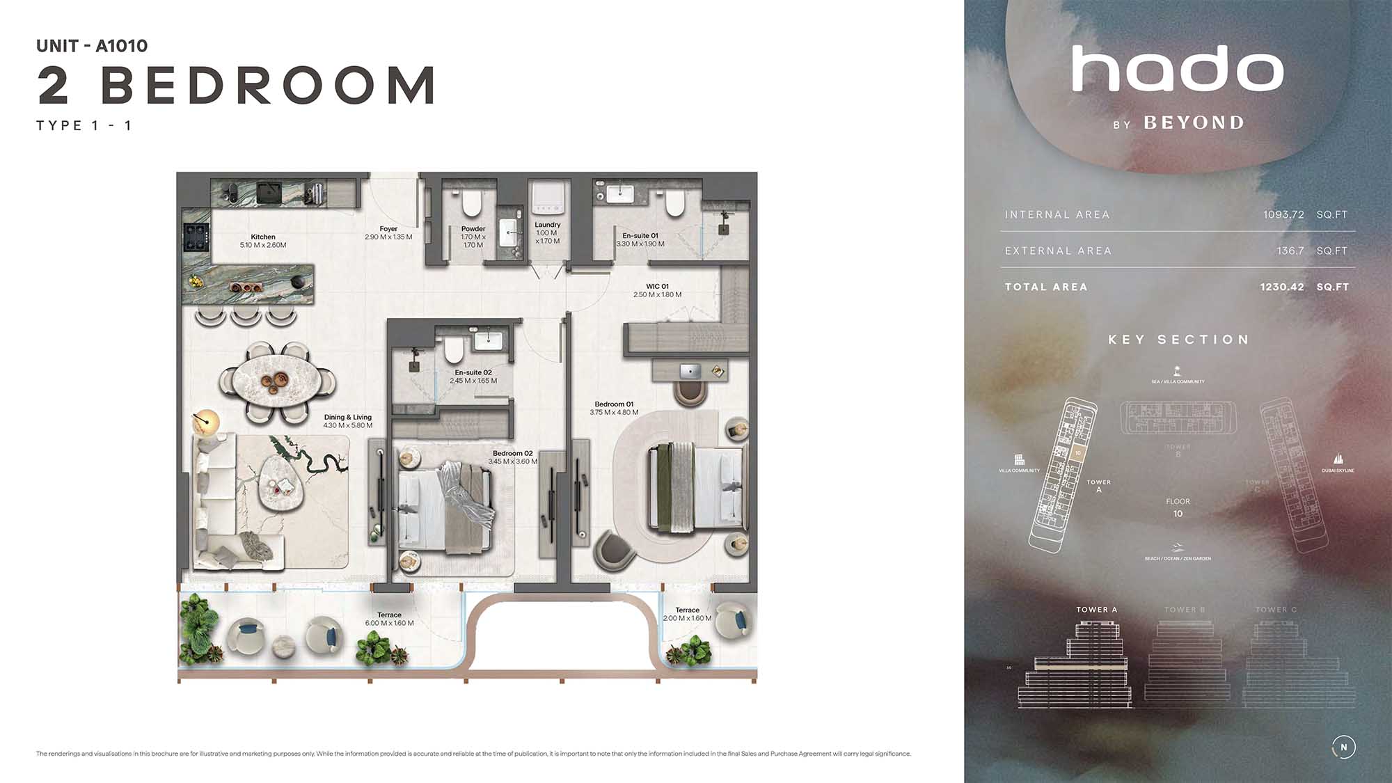 10th Floor (Type 1-1 Unit A1010)