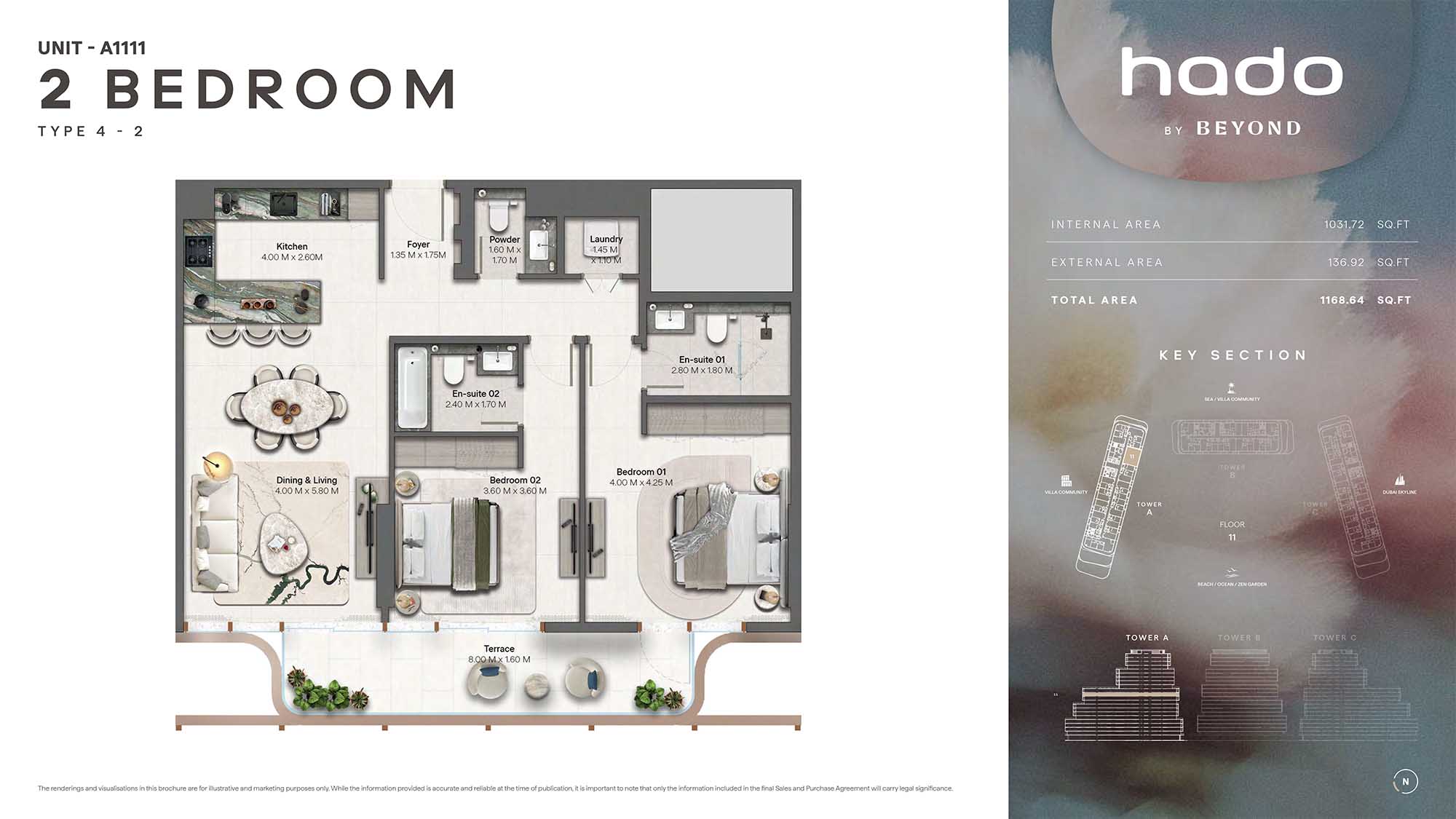 11th Floor (Type 4-2 Unit A1111)